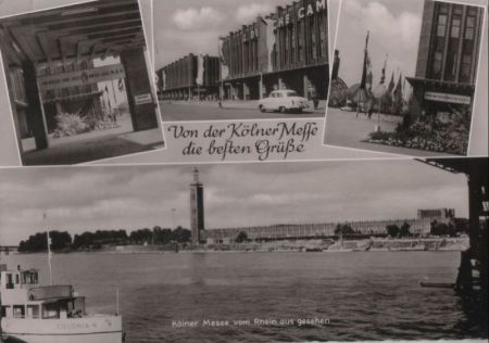 Köln - Kölner Messe - 1958 Köln - Kölner Messe - 1958