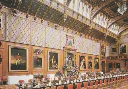 Großbritannien - Windsor Castle - Waterloo Chamber - ca. 1985 Großbritannien - Windsor Castle - Waterloo Chamber - ca. 1985