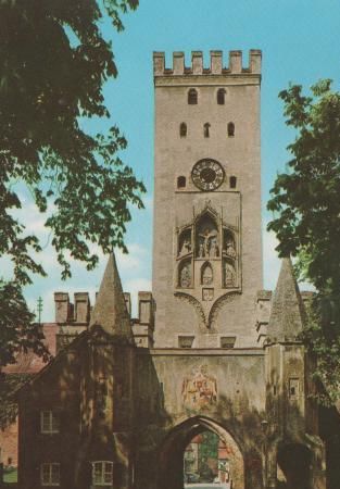 Landsberg, Lech - Bayertor - ca. 1965 Landsberg, Lech - Bayertor - ca. 1965