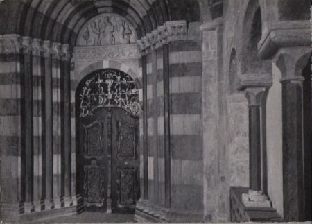 Österreich - Salzburg - Erzabtei St. Peter, Romanische Vorhalle - ca. 1960 Österreich - Salzburg - Erzabtei St. Peter, Romanische Vorhalle - ca. 1960