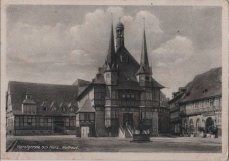 Wernigerode - Rathaus Wernigerode - Rathaus
