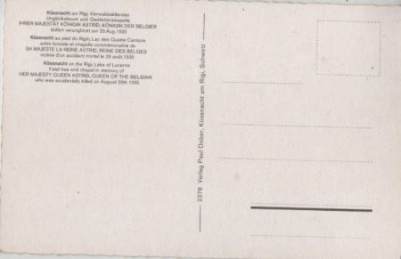 Küssnacht am Rigi - Schweiz - Gedächtniskapelle