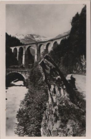 Frankreich - Les Houches - Pont Sainte Marie - ca. 1950 Frankreich - Les Houches - Pont Sainte Marie - ca. 1950