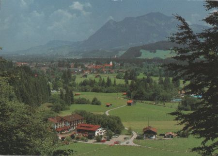 Fischen im Allgäu - Hotel Frohsinn - 1992 Fischen im Allgäu - Hotel Frohsinn - 1992