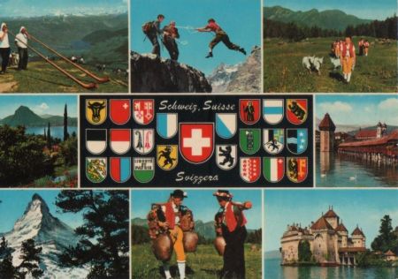 Schweiz - Schweiz - mit 8 Bildern - ca. 1980 Schweiz - Schweiz - mit 8 Bildern - ca. 1980