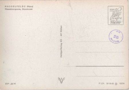 Hasselfelde - Hasselvorsperre