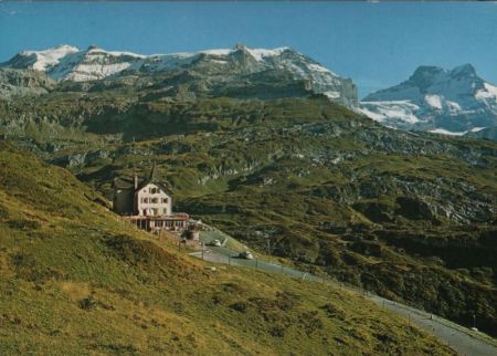 Schweiz - Klausenpass - Hotel Klausenpasshöhe - ca. 1975 Schweiz - Klausenpass - Hotel Klausenpasshöhe - ca. 1975