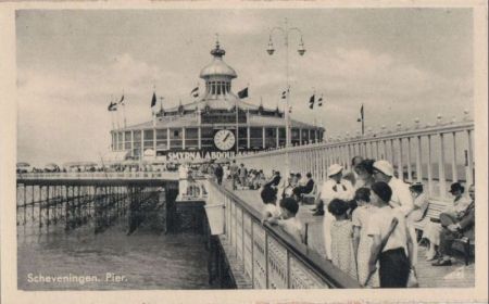 Niederlande - Den Haag, Scheveningen - Pier - ca. 1955 Niederlande - Den Haag, Scheveningen - Pier - ca. 1955