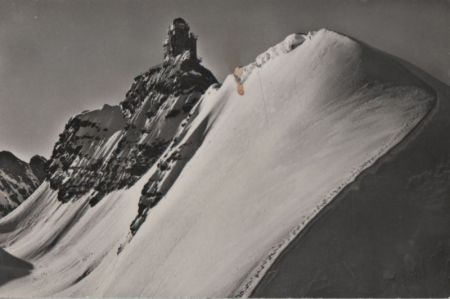 Schweiz - Jungfraujoch - mit meteorologischem Observatorium - ca. 1960 Schweiz - Jungfraujoch - mit meteorologischem Observatorium - ca. 1960