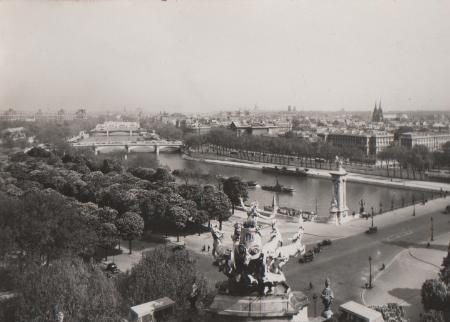 Frankreich - Paris - Perspective sur la Seine - ca. 1955 Frankreich - Paris - Perspective sur la Seine - ca. 1955
