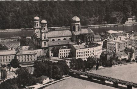 Passau - Luftaufnahme - 1966 Passau - Luftaufnahme - 1966