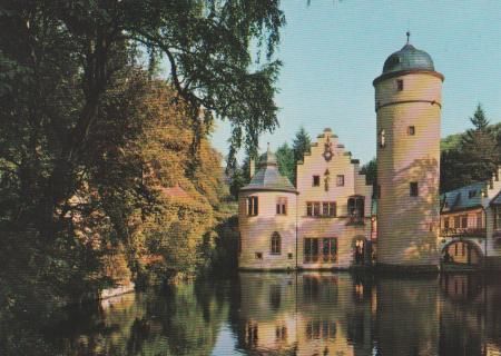 Schloß Mespelbrunn im Spessart - ca. 1985 Schloß Mespelbrunn im Spessart - ca. 1985