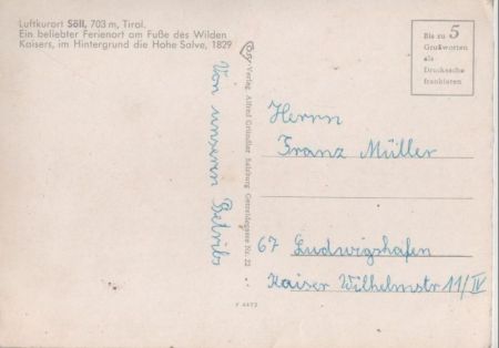 Söll - Österreich - mit Hoher Salve