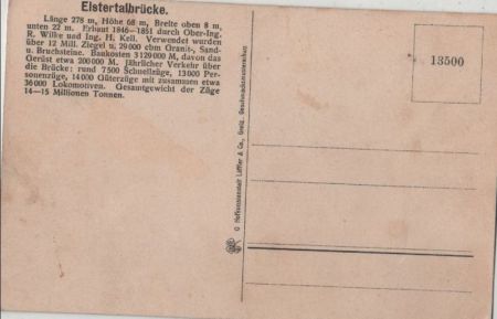 Elstertalbrücke - mit Dampflokomotive Elstertalbrücke - mit Dampflokomotive