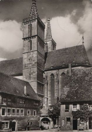 Rothenburg - Blick vom Grünen Markt Rothenburg - Blick vom Grünen Markt