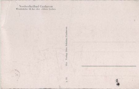 Cuxhaven - Alte Liebe, Windstärke 10