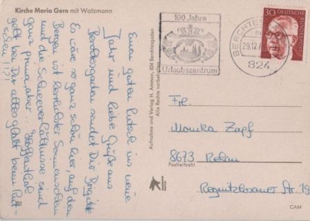 Berchtesgaden-Maria Gern - Kirche