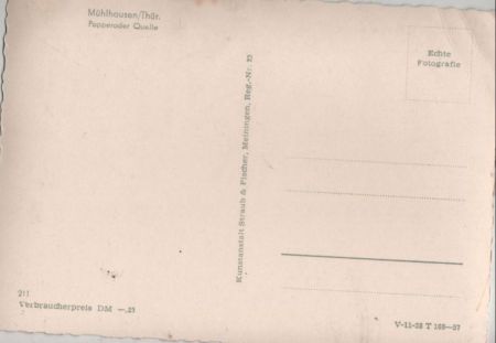 Mühlhausen - Popperoder Quelle