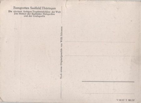 Saalfeld - Feengrotten Saalfeld - Feengrotten