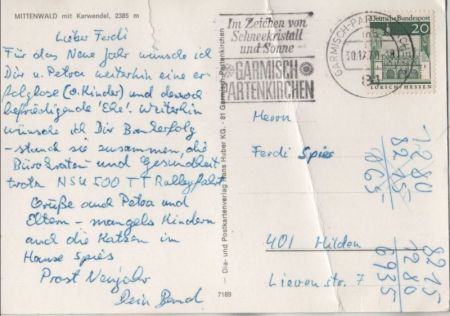 Mittenwald - mit Karwendel