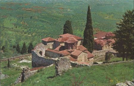 Mystras - Griechenland - Byzantine architecture Mystras - Griechenland - Byzantine architecture