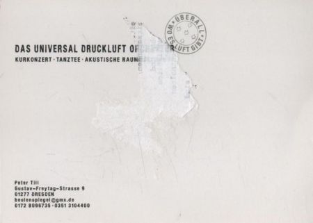 Werbekarte Druckluft-Offroader Werbekarte Druckluft-Offroader