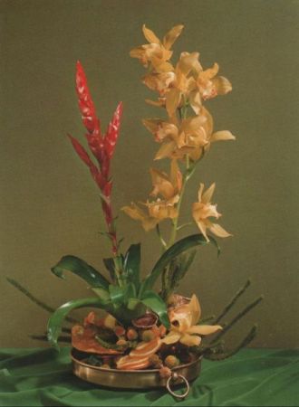 Cymbidienrispe Arrangement Cymbidienrispe Arrangement
