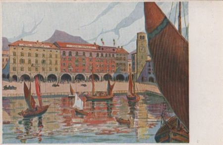 unbekannter Ort - Hotel Pensione Centrale - ca. 1935 unbekannter Ort - Hotel Pensione Centrale - ca. 1935