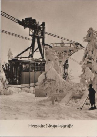 Herzliche Neujahrsgrüße Seilbahn Herzliche Neujahrsgrüße Seilbahn