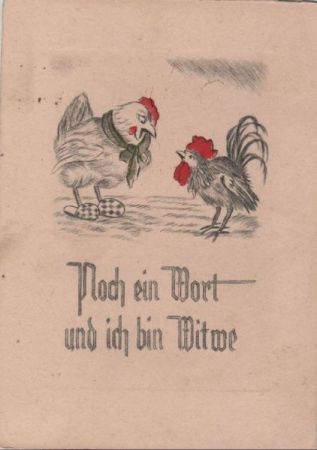 Noch ein Wort und ich bin Witwe Noch ein Wort und ich bin Witwe