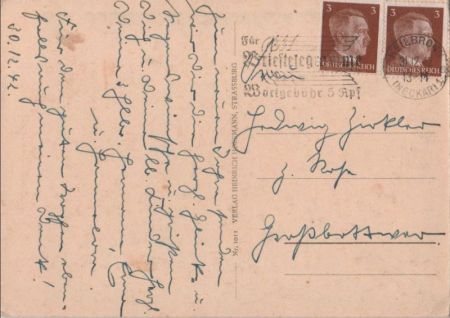 Prosit Neujahr Winterwald