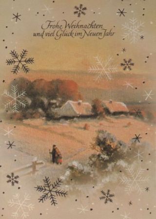 Frohe Weinachten Winterbild Frohe Weinachten Winterbild