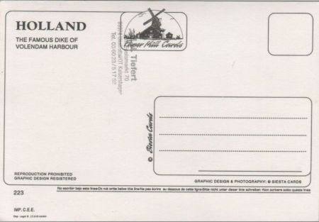 Volendam - Niederlande - Hafen