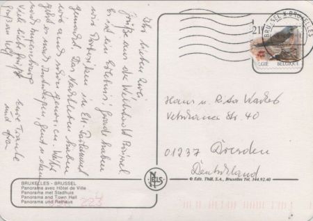 Brüssel - Belgien - Rathaus