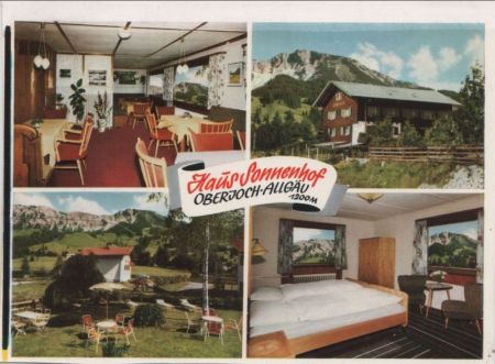 Bad Hindelang-Oberjoch - Haus Sonnenhof Bad Hindelang-Oberjoch - Haus Sonnenhof