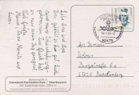 Garmisch-Partenkirchen - Winternacht