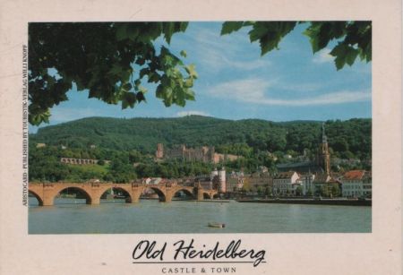 Heidelberg (Neckar) - Schloss und Stadt Heidelberg (Neckar) - Schloss und Stadt