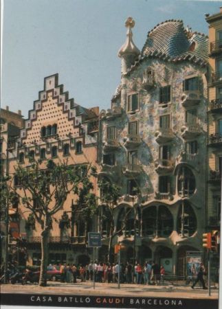 Barcelona - Spanien - Casa Batllo Gaudi Barcelona - Spanien - Casa Batllo Gaudi