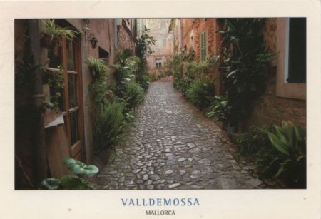 Valldemosa - Valdemossa - Spanien - Pflasterweg Valldemosa - Valdemossa - Spanien - Pflasterweg