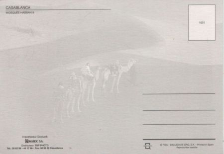 Casablanca - Marokko - Mosquee Hasan II