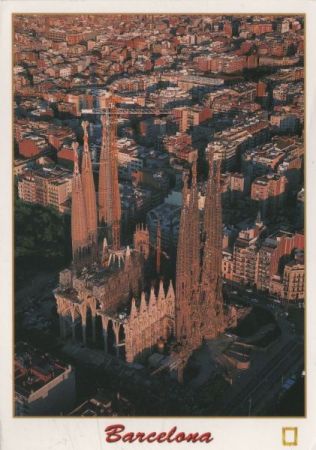Barcelona - Spanien - Temple Expiatori Barcelona - Spanien - Temple Expiatori