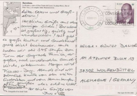 Barcelona - Spanien - von oben