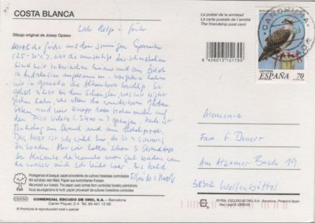 Costa Blanca - Spanien - Übersicht Costa Blanca - Spanien - Übersicht