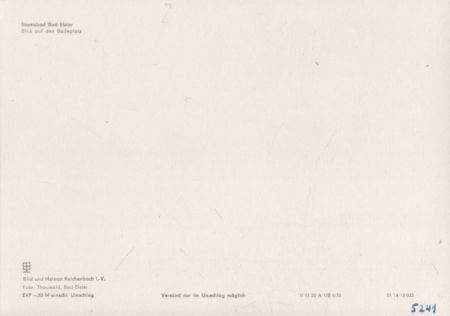 Bad Elster - Blick auf den Badeplatz