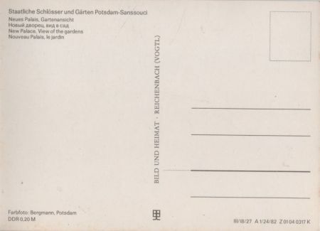 Potsdam, Sanssouci - Neues Palais