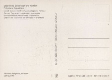 Potsdam, Sanssouci - Schloss