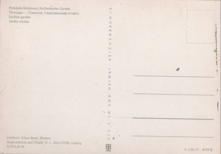 Potsdam, Sanssouci - Sizilianischer Garten