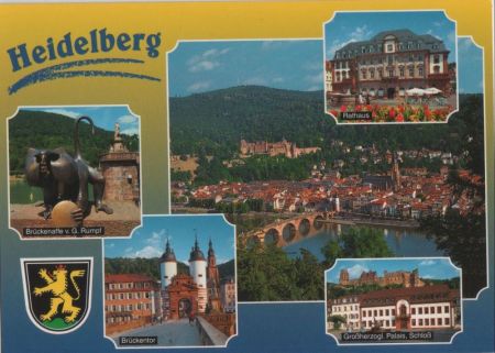 Heidelberg (Neckar) - 5 Bilder Heidelberg (Neckar) - 5 Bilder