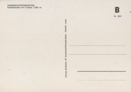 Garmisch-Partenkirchen - Klammstraße