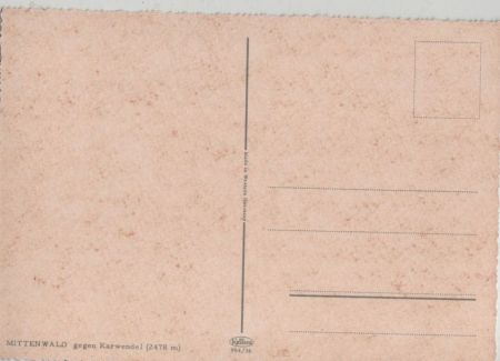 Mittenwald - gegen Karwendel